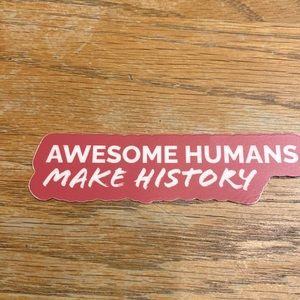 Figs Stickers Awesome Humans Make History